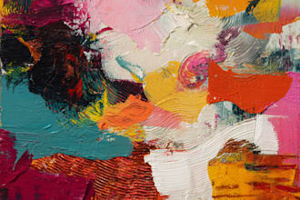 create modern abstract digital art paintings