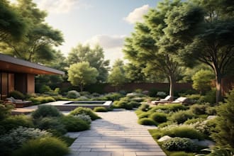 do virtual staging and renovation and landscaping