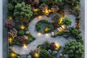 design and rendering your garden landscape