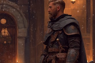 draw fantasy character illustration