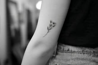 design a minimalist fine line tattoo