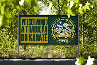 create martial arts, jiu jitsu, karate, gym or fitness logo