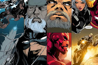 do comic book illustration graphic novel superhero comic webcomic comic artist