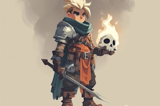 design game characters and concept art