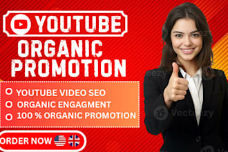 promote youtube channel, video SEO to over 1 million people for subs, views
