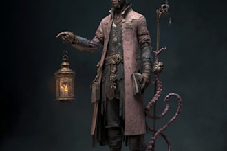 fantasy horror and fantasy horror character