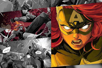 do comic book illustration graphic novel superhero comic webcomic comic artist