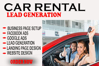 car rental leads car dealership leads car rental website google ads auto leads