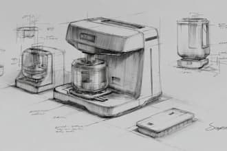 sketch a product design idea