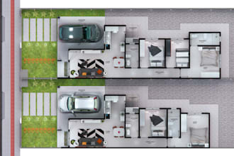 draw 2d floor plan