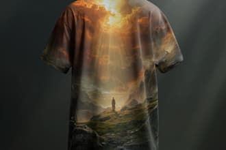 custom christian t shirt design bible verse and faith based tee