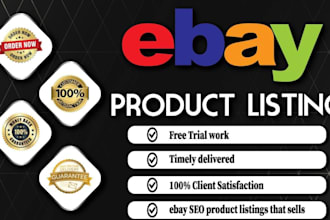 do ebay listing, ebay product listing, ebay SEO listing, ebay lister