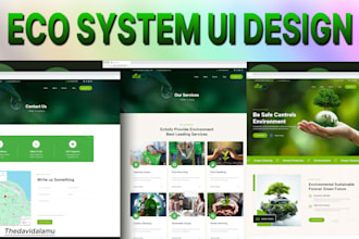design a complete ecosystem website using figma and wordpress