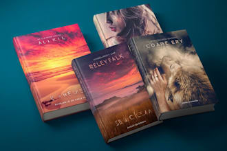 design fantasy, sci fi, horror and dystopian book cover art