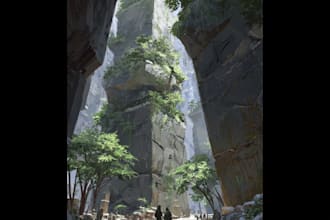 environment concept art landscape design