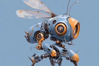 do robots and concept art of futuristic mecha