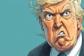 draw political caricature and cartoon