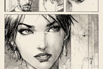 be your comic book artist draw comic panels nsfw comic comic