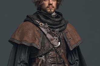 draw 2d game character or 2d game character