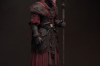 create horror and fantasy art