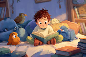 create children book illustration