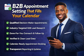 do b2b b2c cold calling, appointment setting and telemarketing sales