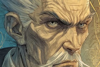 create an awesome comic books based on your script