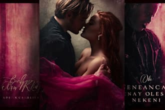 design professional romance book cover and erotic book cover