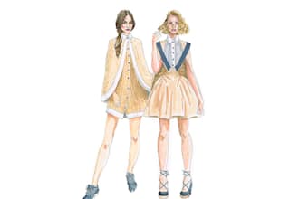 draw a fashion illustration or sketch