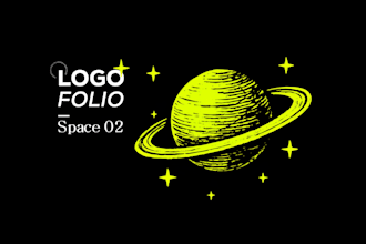 design a minimalist and modern negative space logo