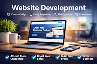 build custom websites and get your business a new audience