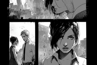 draw a comic page for you