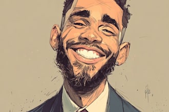 draw your photo to cartoon portrait