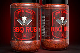 design a bold, restaurant, BBQ and grill logo