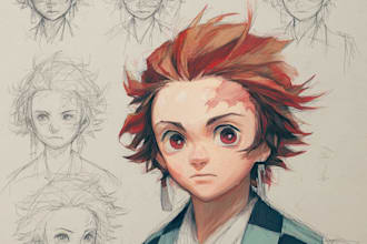 create a anime character