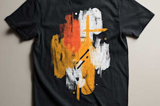 create typography t shirt design and graphic t shirt