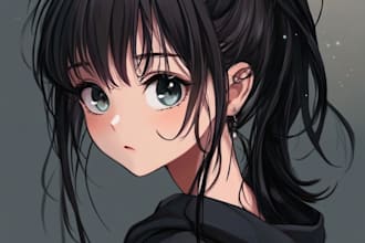 create a anime character