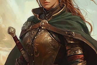 create concept fantasy illustration