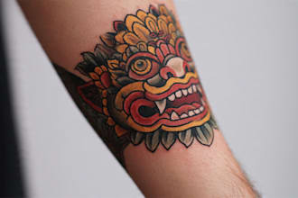 draw aesthetic old school tattoo design