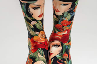 do custom socks design