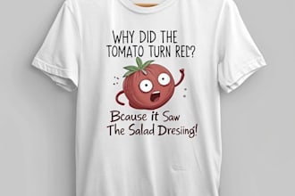 design a custom funny meme t shirt design