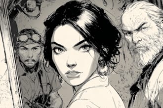 do comic book illustration manga comic book illustration