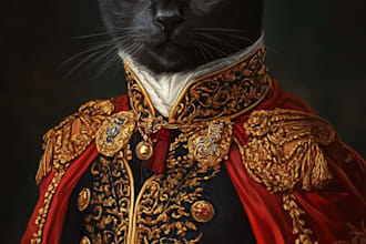 do custom pet portrait