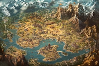 do fantasy maps and city maps