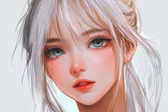 draw anime character for you