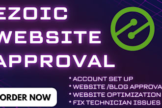 help you get approved on ezoic monetization platform