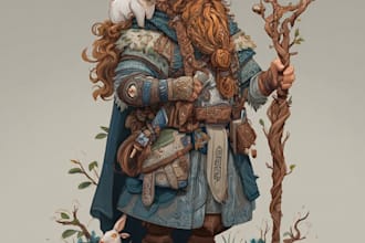 dnd character art and dnd character art