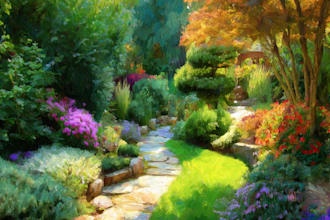 help you design a garden or landscape