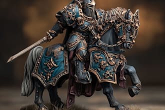 paint your warhammer 40k, sigmar and dnd miniatures