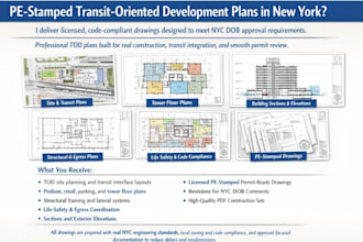 deliver pe stamped transit oriented development plans in new york